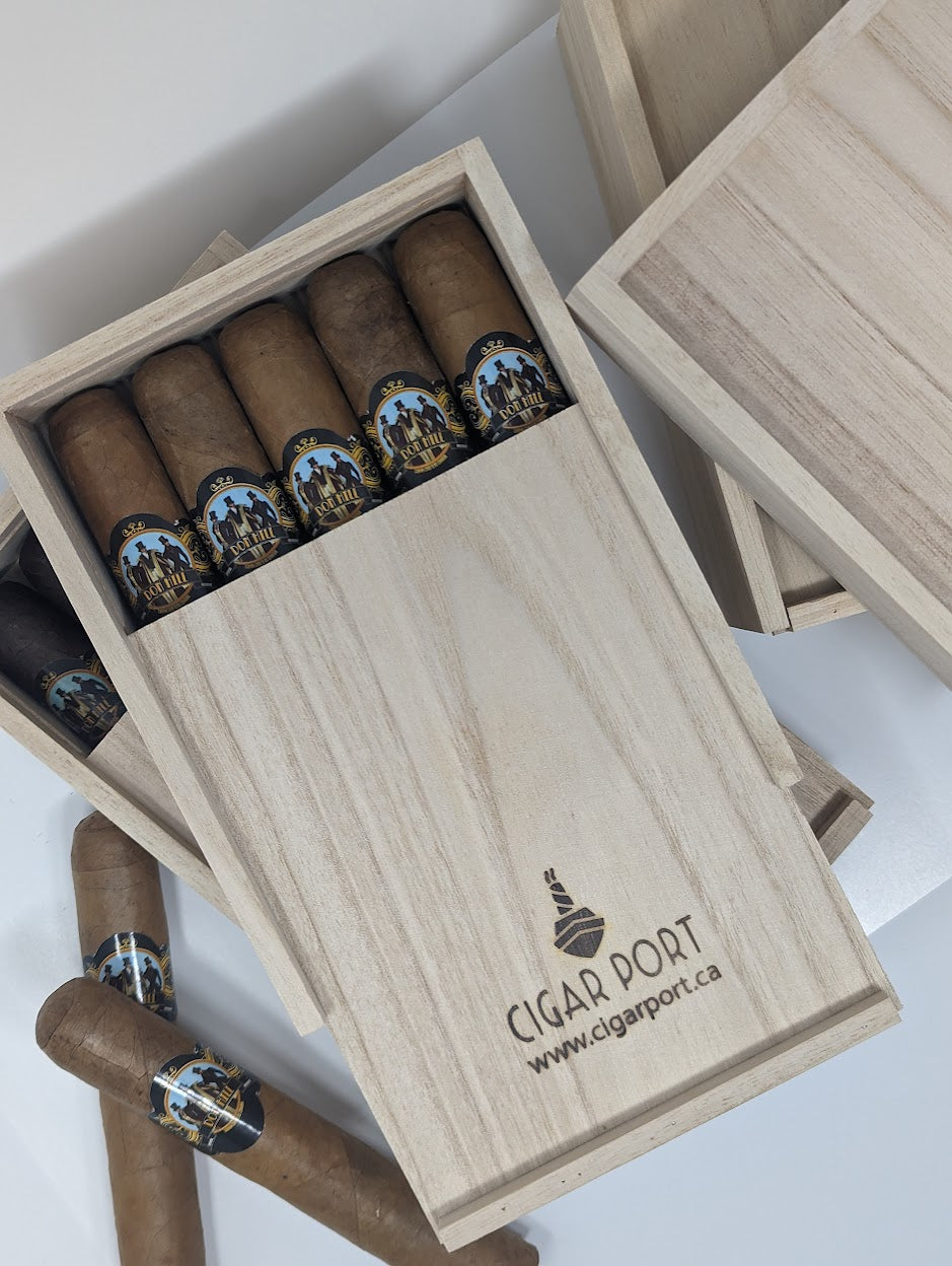 Don Hill Natural Gordo (Sliding Box of 10) – Cigar Port